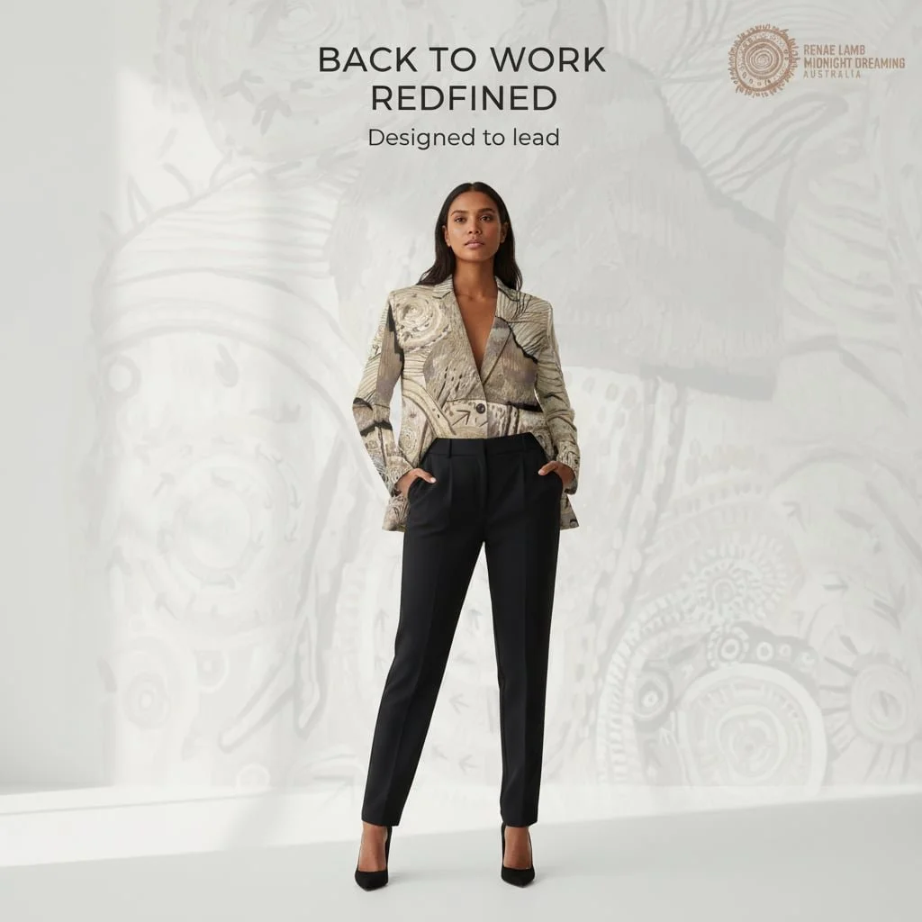 Dinawan silhouette blazer.