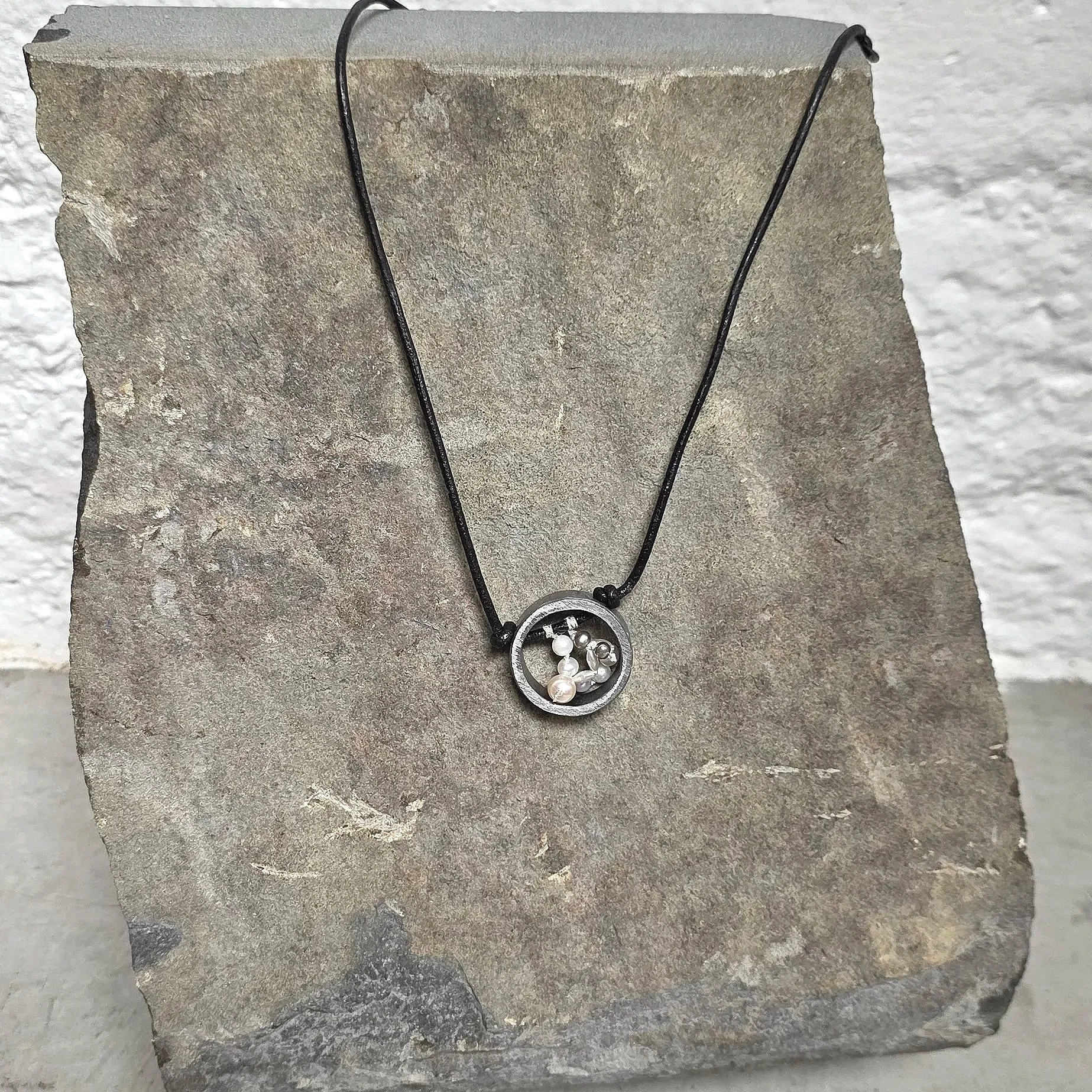 Steel Pipe Pendant #78