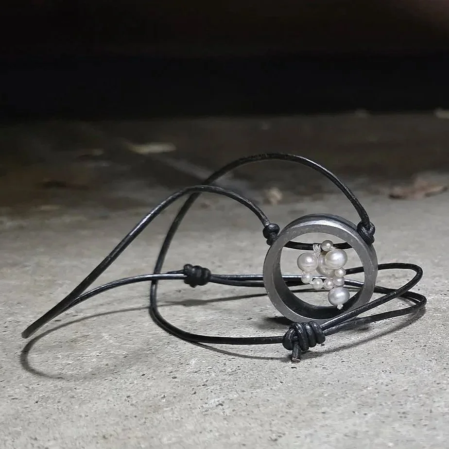 Steel Pipe Pendant #73