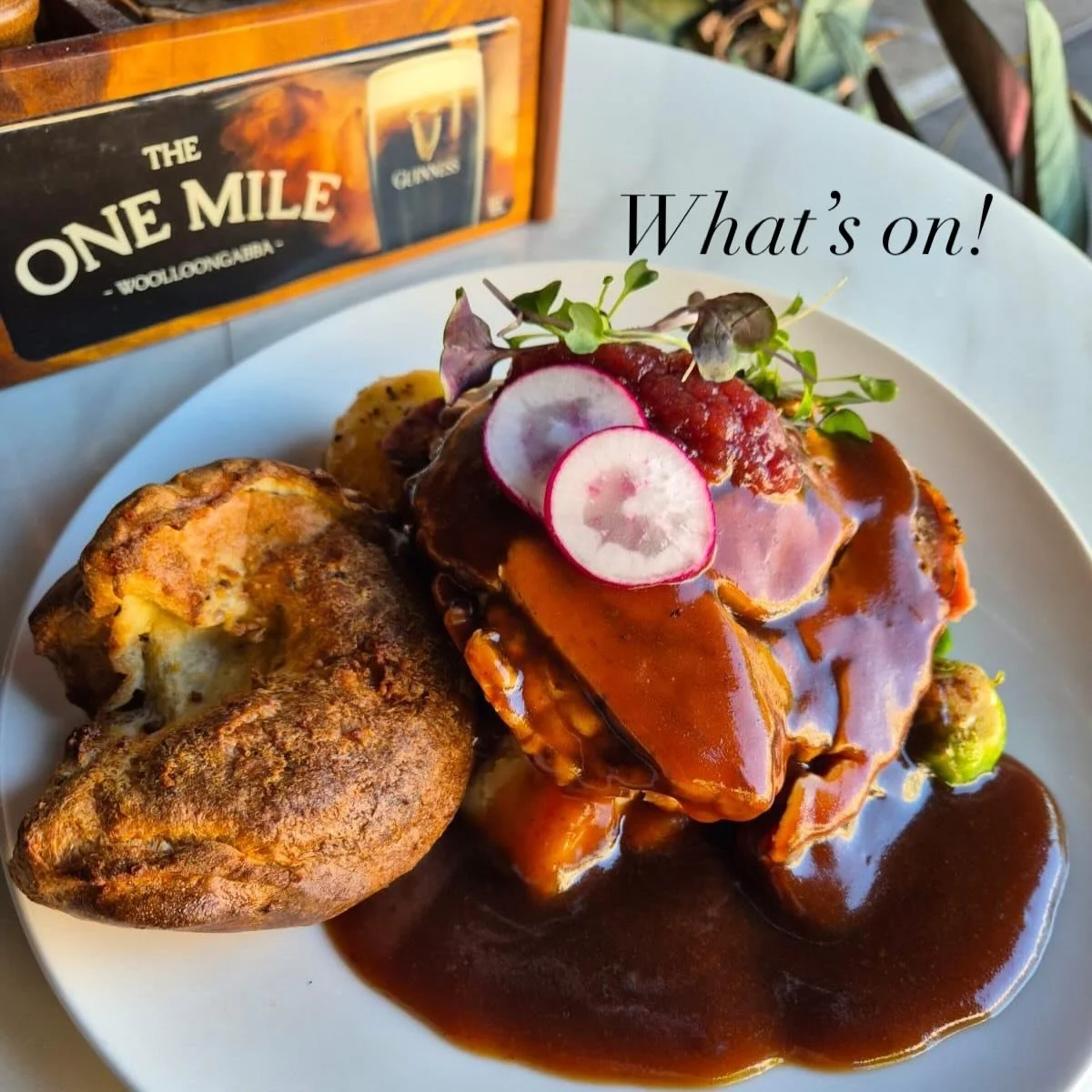 What&rsquo;s on this week!!
Wednesday Trivia 🥳 
Thursday dinner special - McDonnell&rsquo;s Chicken + Veg curry served w basmati rice &amp; thick cut chips 
Friday GAME DAY BBL Heat vs Scorchers 6:15pm🏏 
Saturday Irish Breakfast 🍳 
Sunday Christma