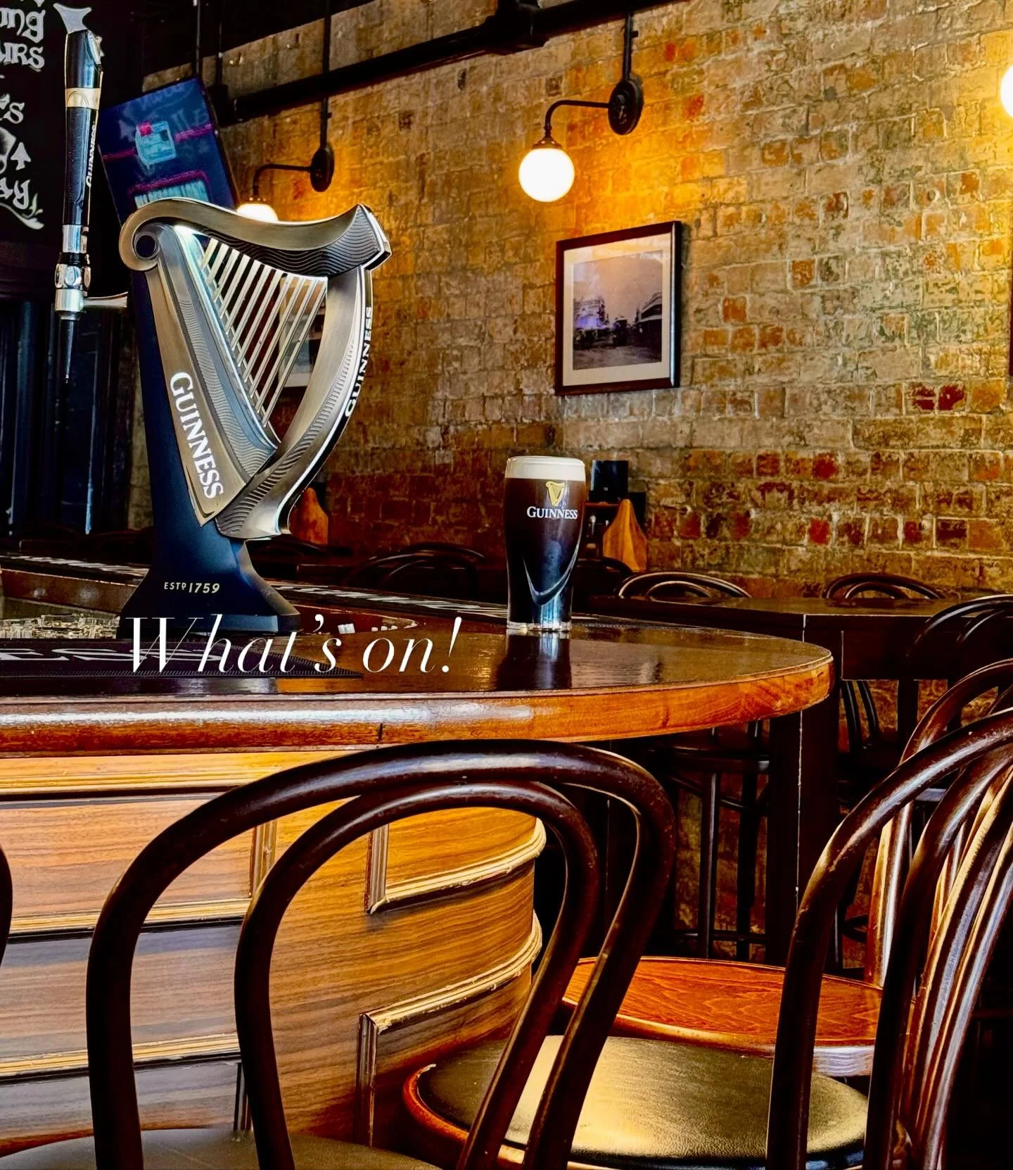 What&rsquo;s on this Easter week!!
Wednesday Trivia!! 6:30 sign up, 7pm start!! 
Thursday Gabba Game Day!! AFL Lions take on Collingwood 6:30pm. Game day food specials from 4pm!! 🏉 🥧 🍔 
Good Friday we are closed! 
Saturday Irish Breakfast + Titans