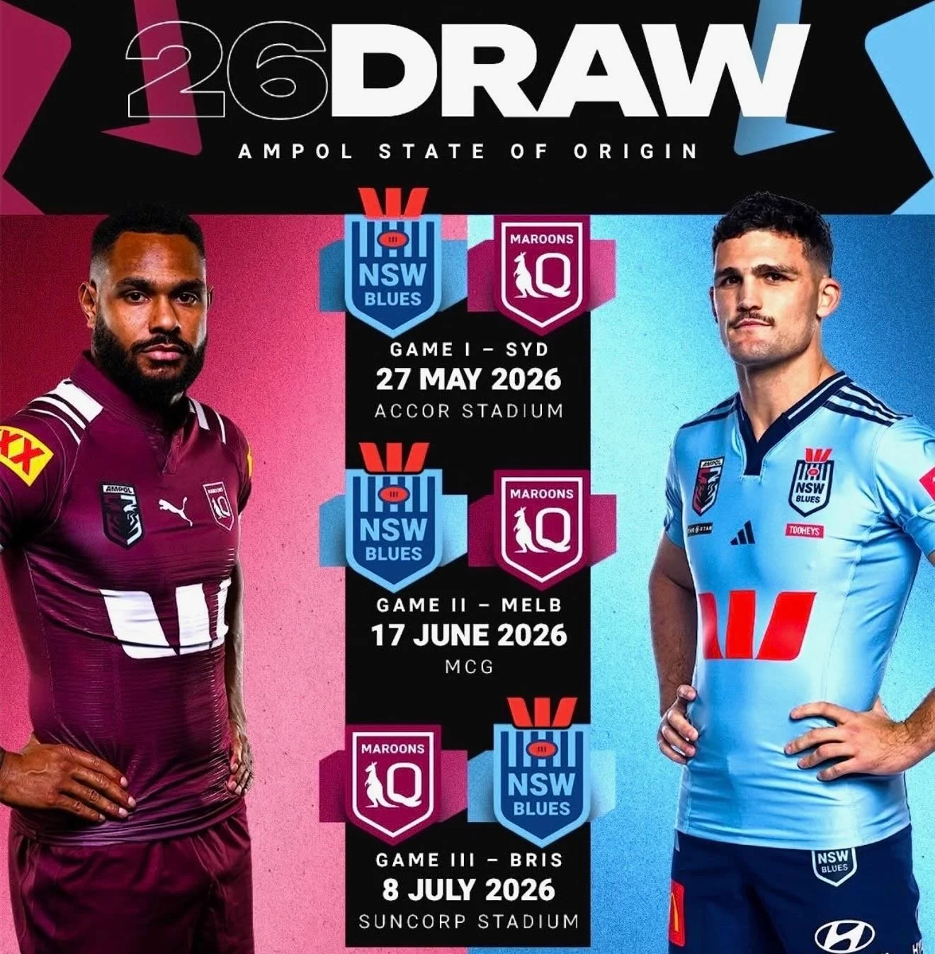 What&rsquo;s on this week!
Wednesday State of Origin Game 1 including giveaways on the night! GO MAROONS!! 8pm 
(There will be no Trivia on this Wednesday night)
Thursday Special - Chicken Fillet Rolls
Friday knock offs 🍻 
Saturday Irish Breakfast i