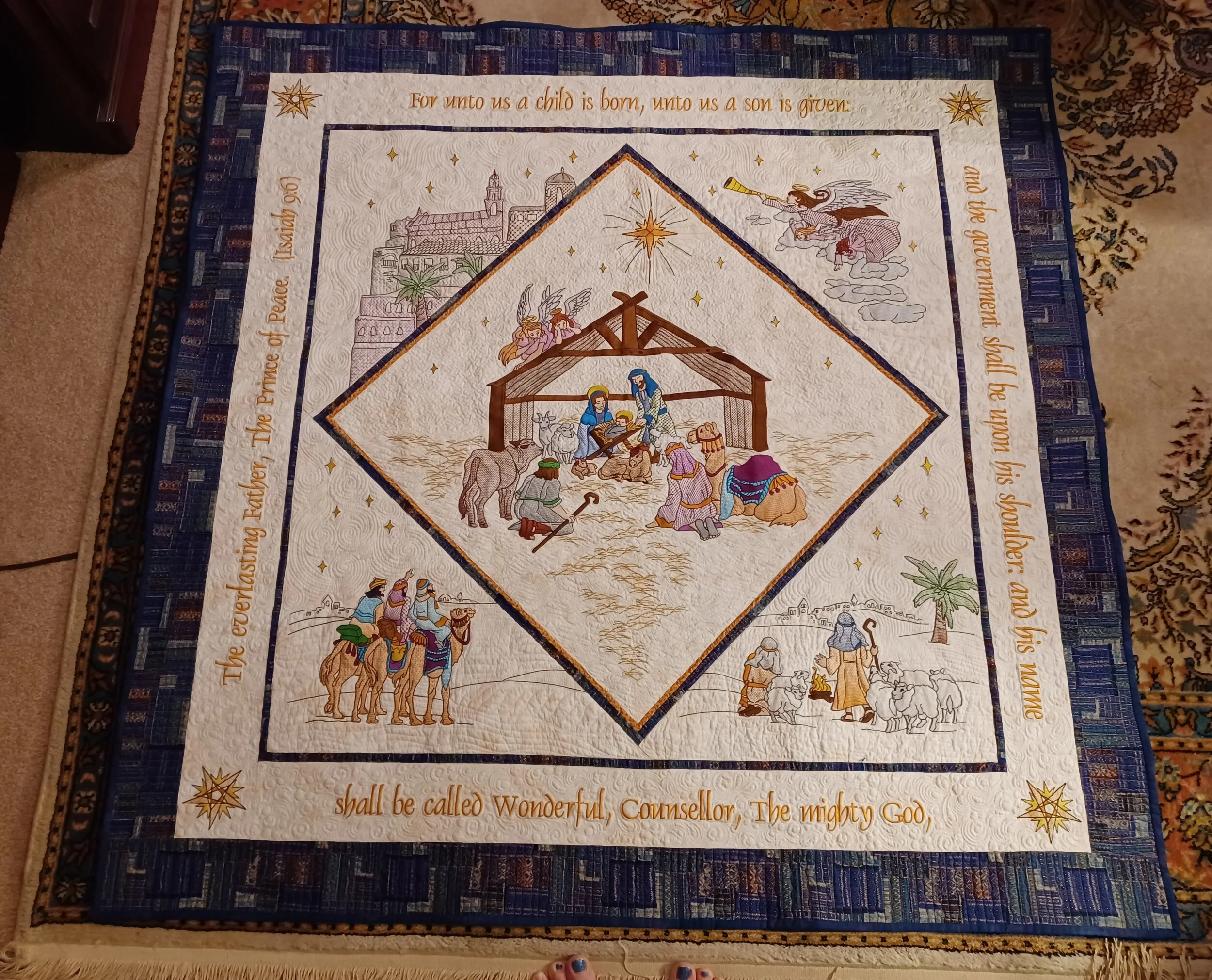 Linda B.,  Merritt Island, FL.
Workshop at Bernina Sewing Center in Lake Mary, Florida