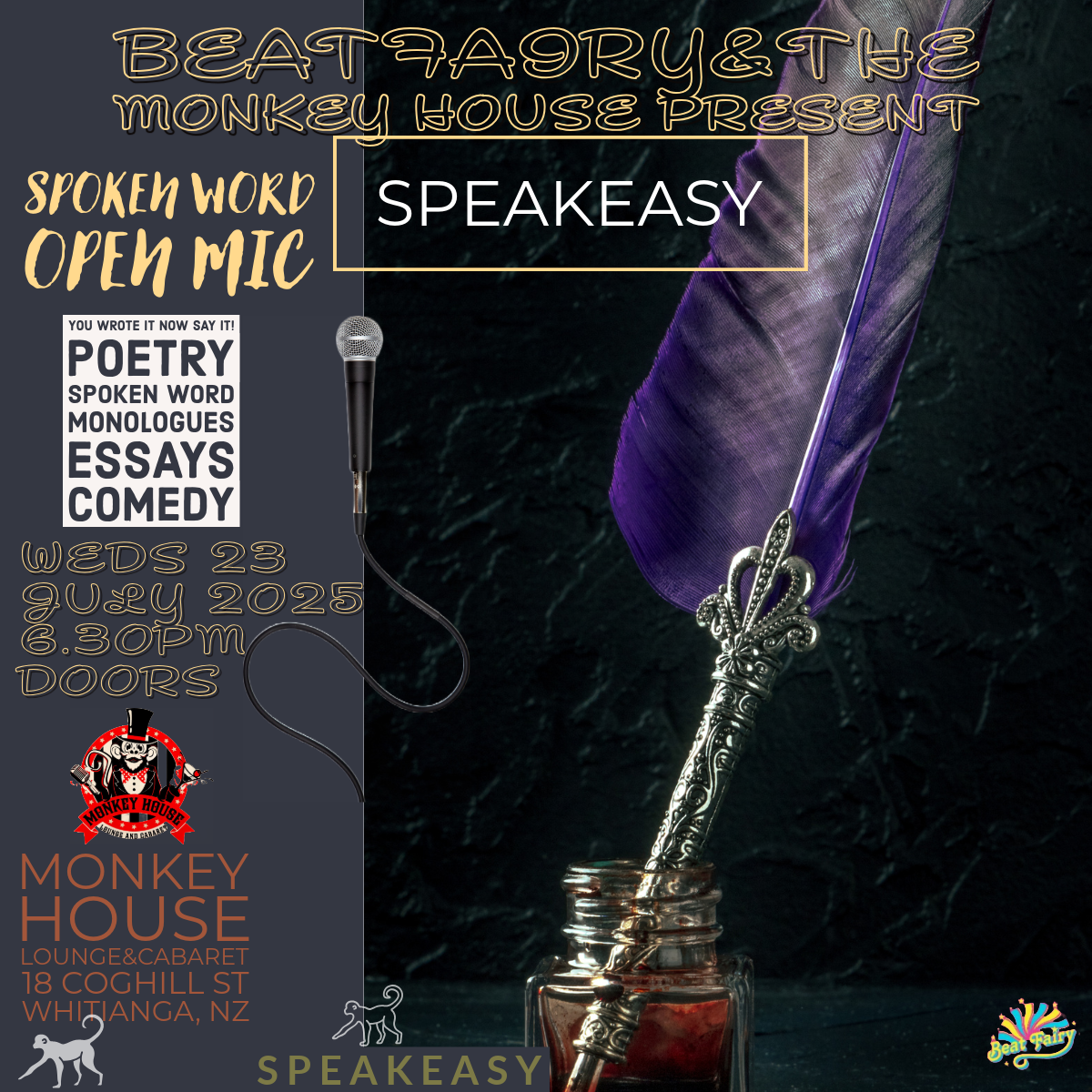 Speakeasy: Spoken Word Open Mic