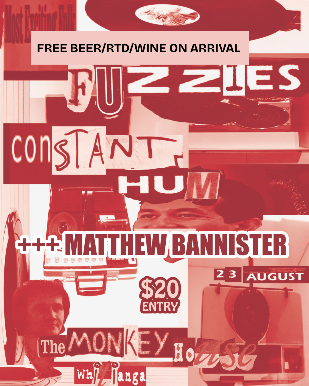 The Fuzzies & Constant Hum, plus Matthew Bannister