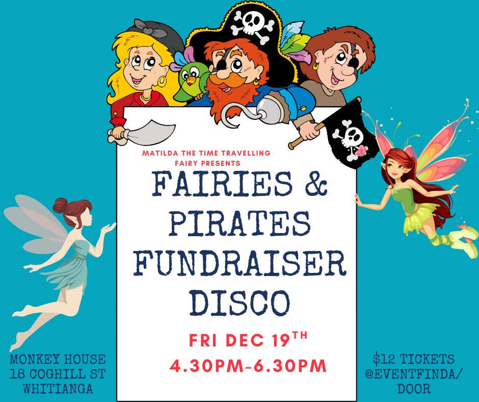 Fairies, Princess &amp; Pirate Fundraiser Disco