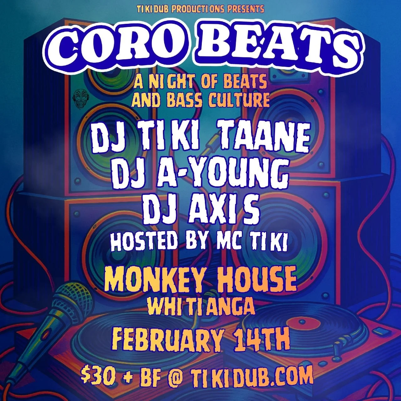 Coro Beats: DJ Tiki Taane, DJ Axis &amp; DJ A-Young