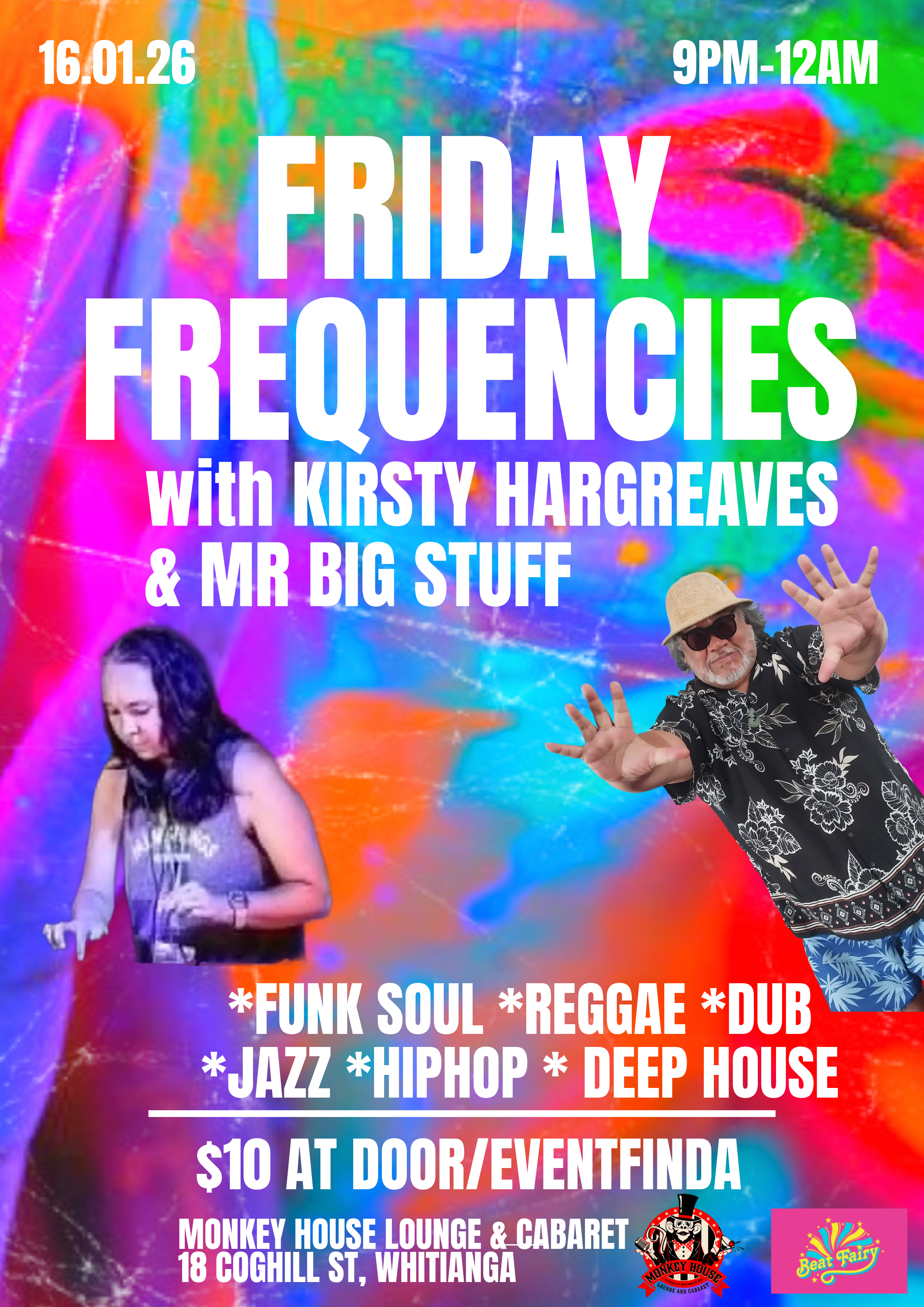Friday Frequencies: DJs Mr Big Stuff & Kirsty Hargreaves