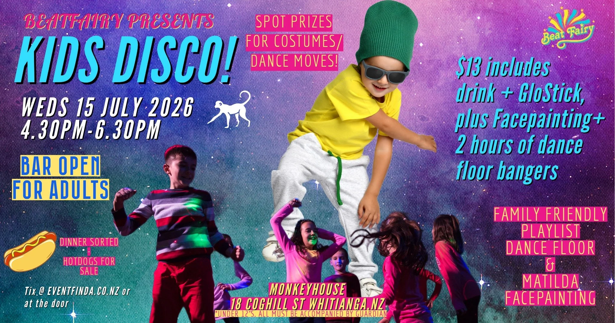 Kids Disco - School Holiday Fun