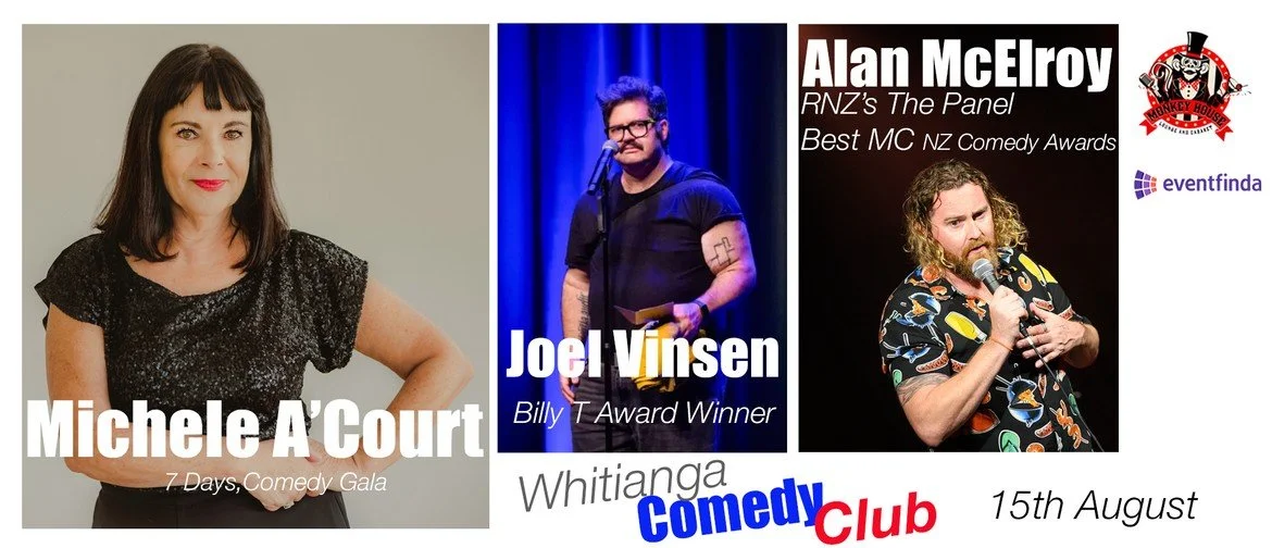 Live Comedy at The Monkey House with Michele A'Court