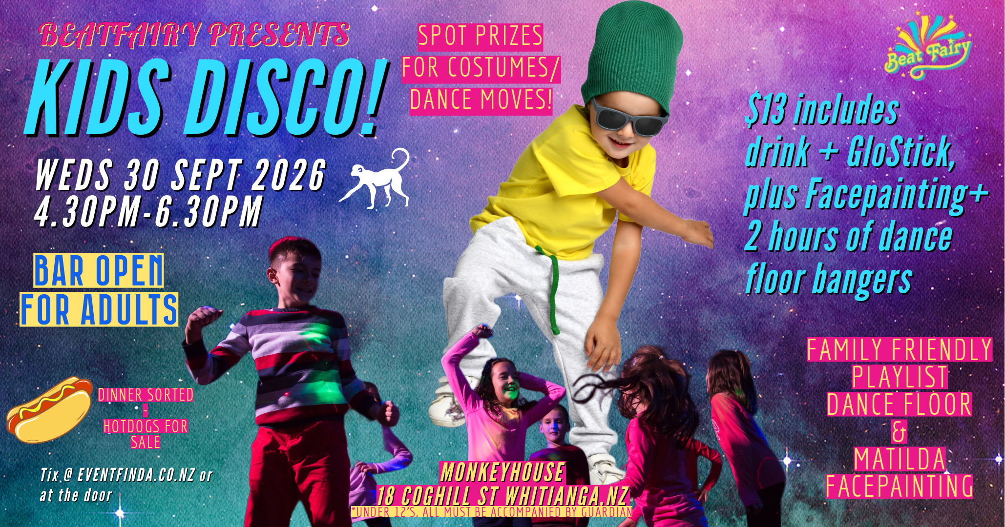 School Holiday Kids Disco