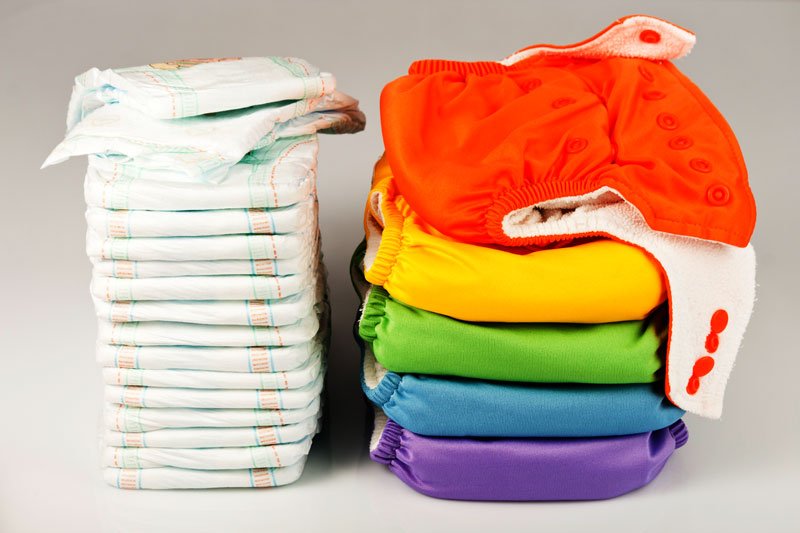 What are the health and environmental impacts of disposable nappies?