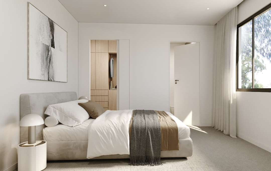 Sunlit interior showing natural light design principles in an architecturally designed home