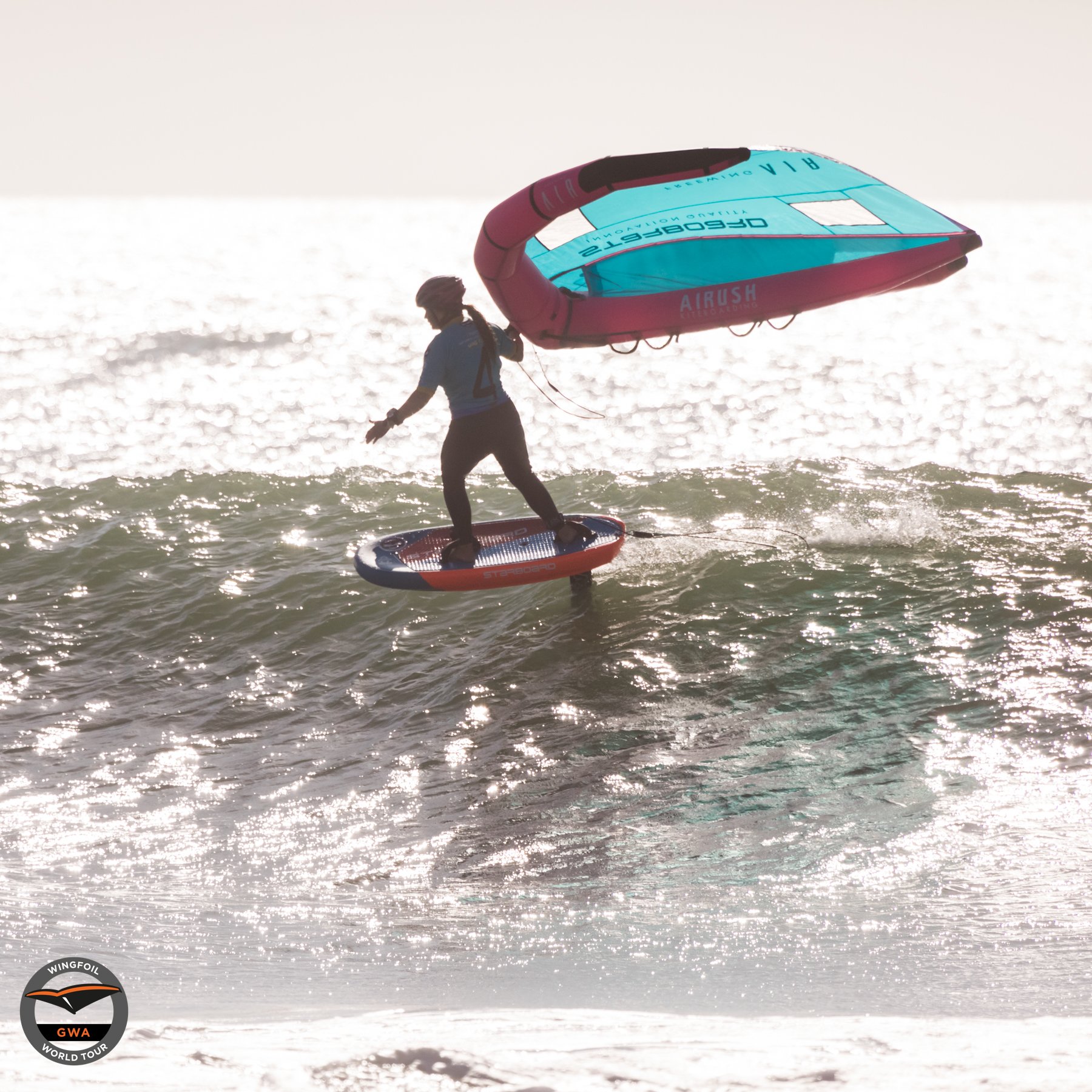 2021. Wing Foil World Cup Surf Freestyle Champion, Morocco