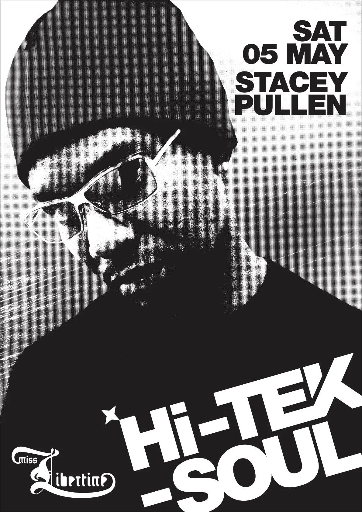 stacey HI TEK SOUL A2 Bw Poster.jpg