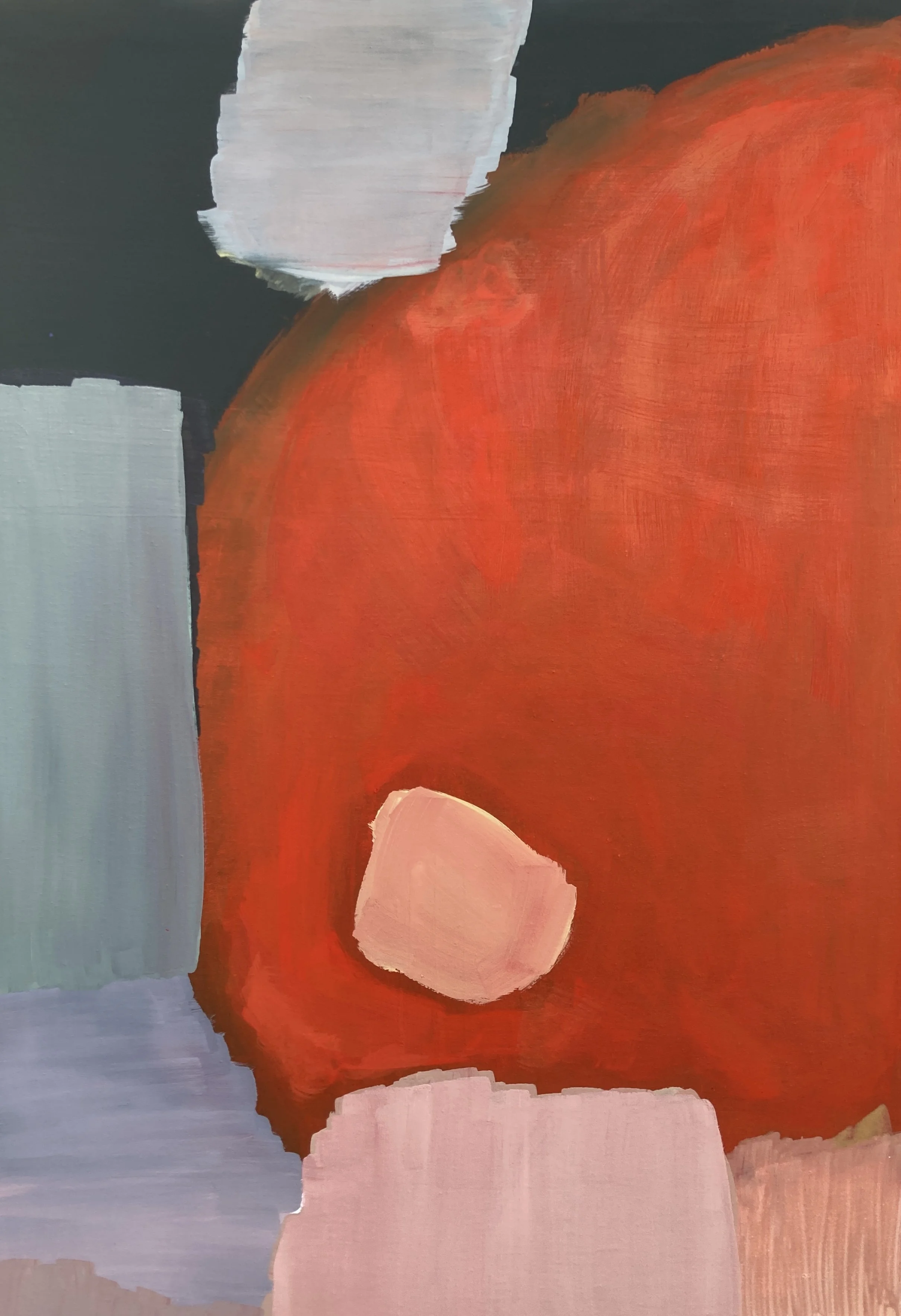 "Zusammenschein", 100x70 cm, 2021