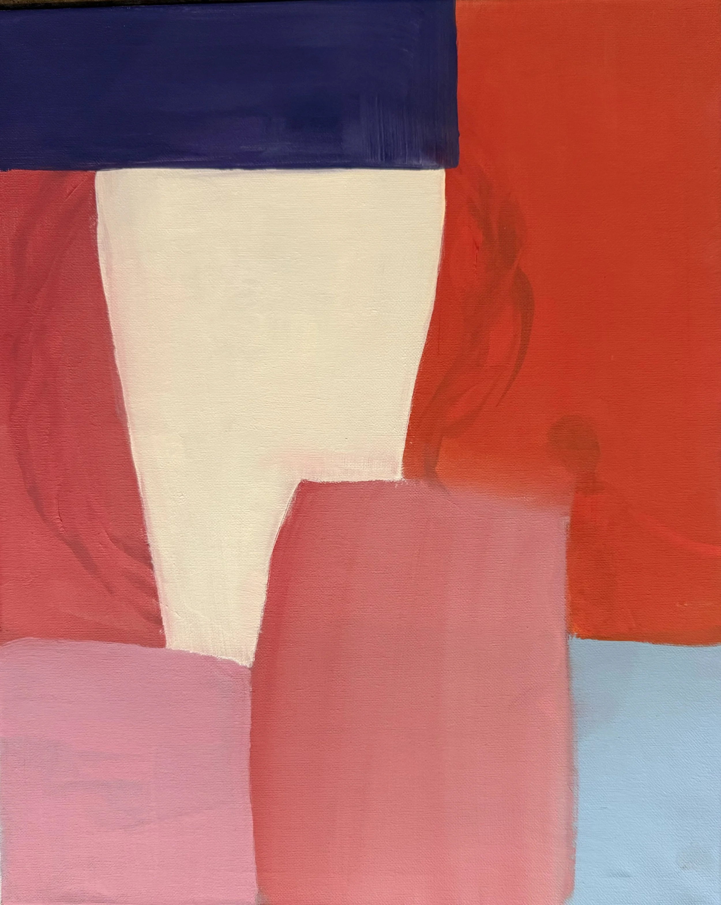 "7 Felder", 50x40 cm, Eitempera, 2025