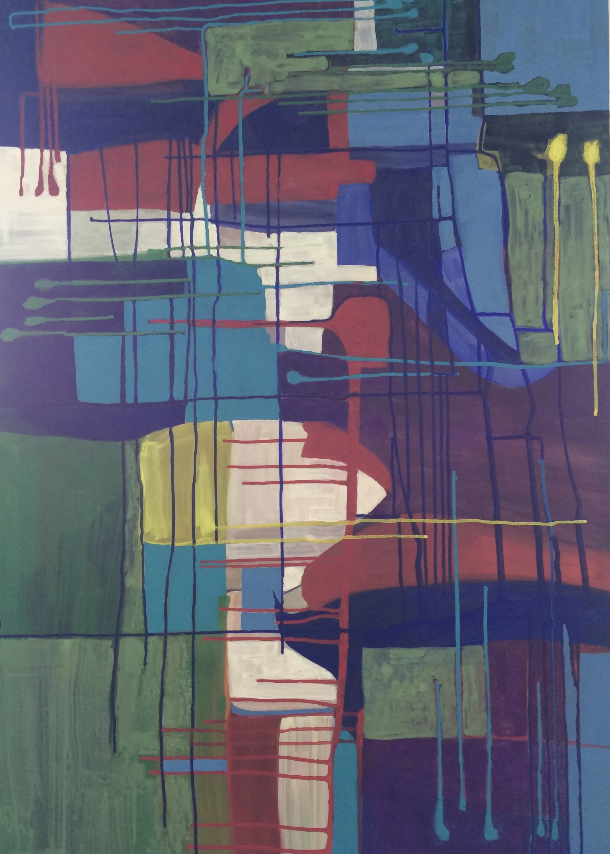 "Integration", 100x70 cm, Eitempera, 2016