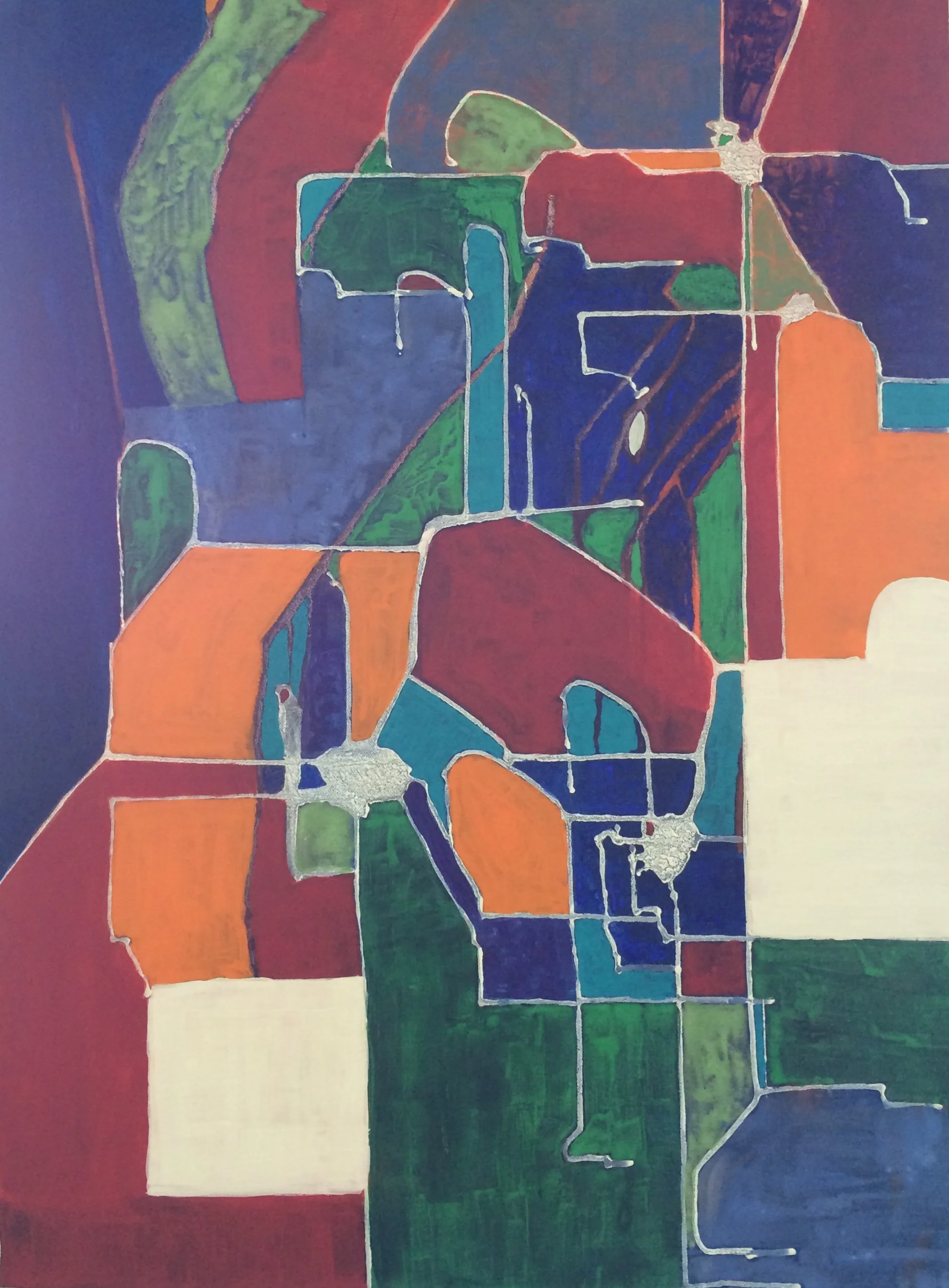 "Inklusion", 100x70 cm, Eitempera, 2016