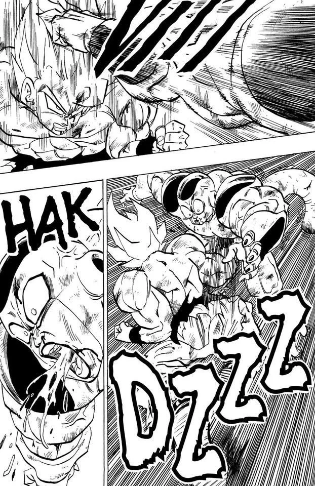 dynamic manga action panel example