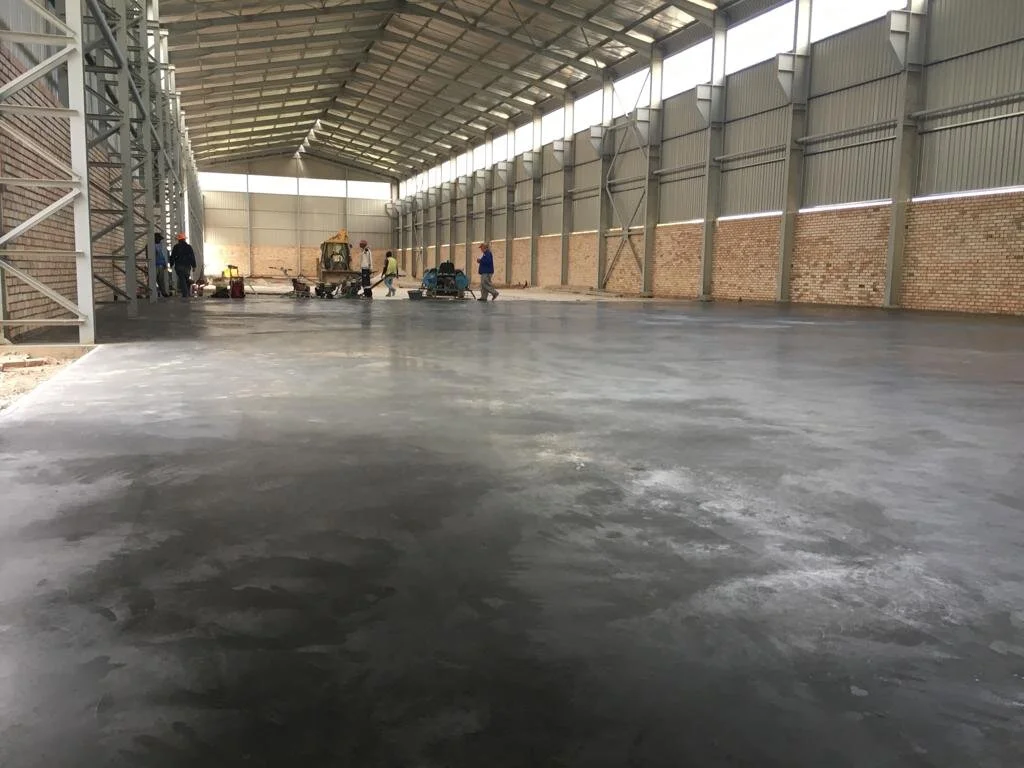 USS - New 6000m² paint shop warehouse for USS in Uitenhage.