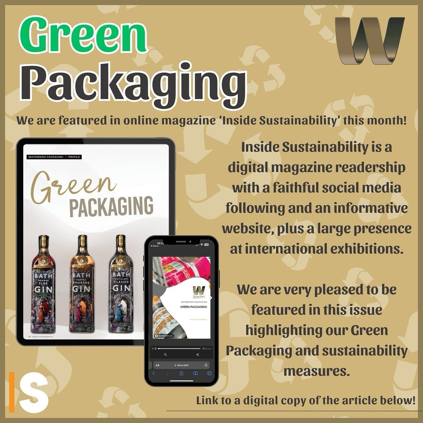🌲🌎💚 Green Packaging 💚🌎🌲 

📖 We have a feature in this months edition of Inside Sustainability magazine discussing our flexible, innovative work and conscientious sustainability measures.

💥 Did you know we are part of the government carbon re