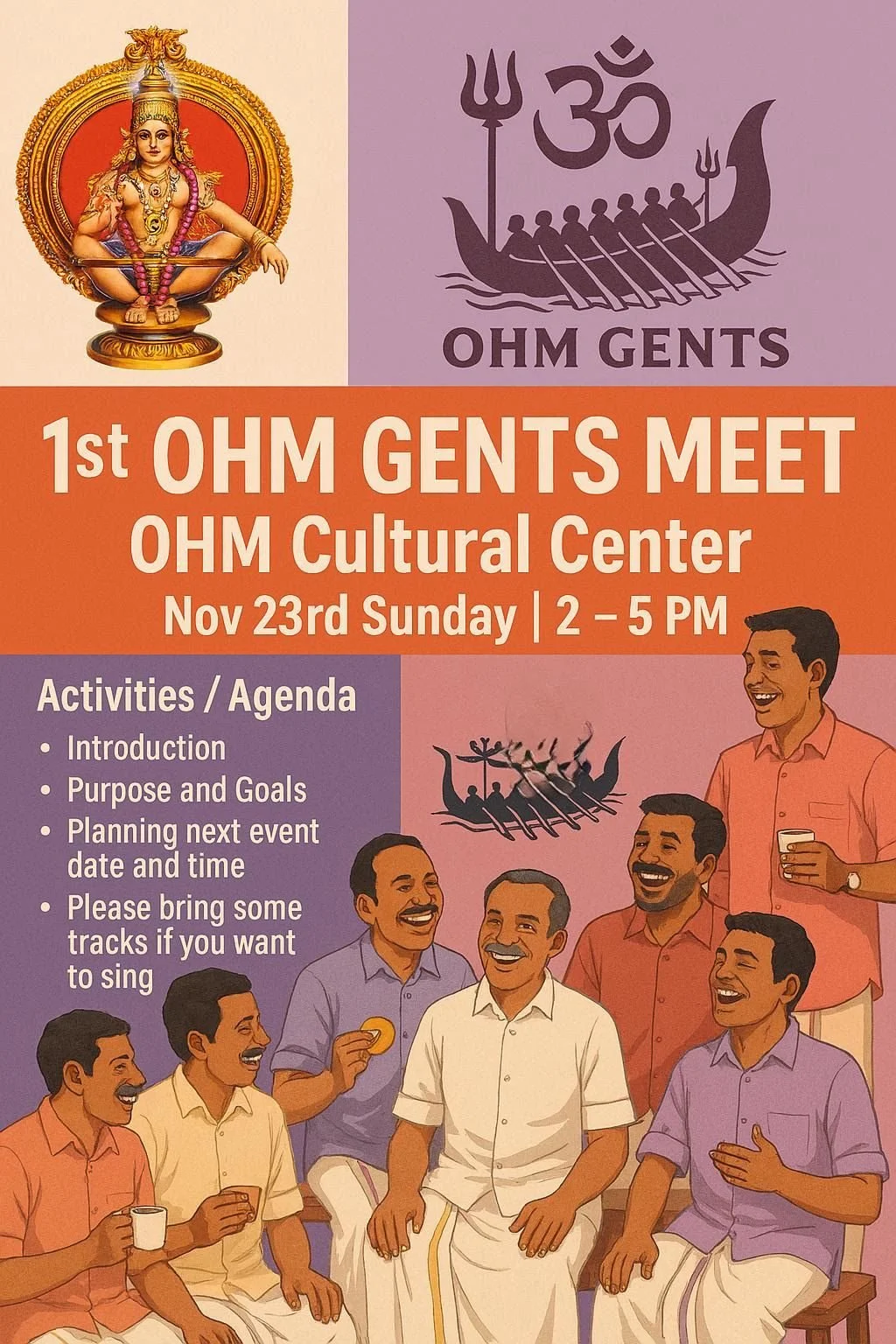 1st OHM Gents Meet