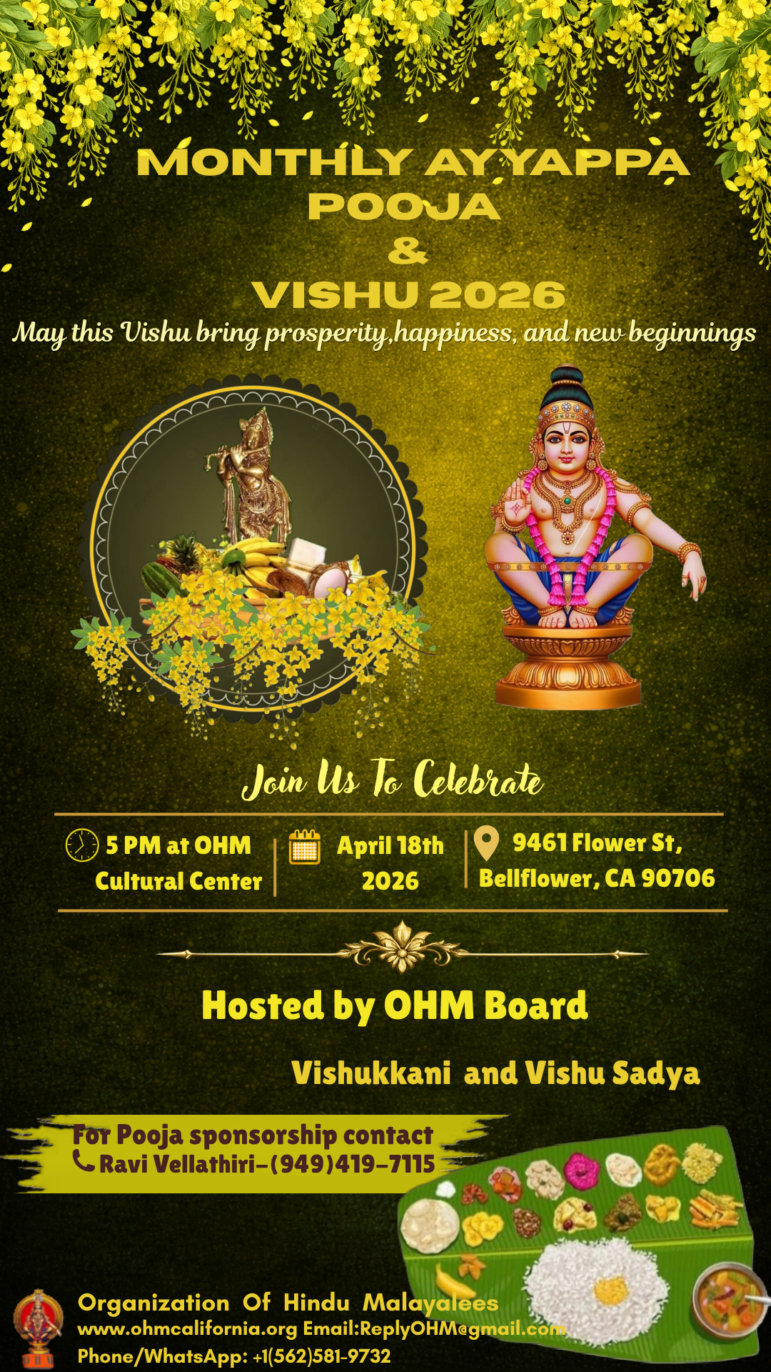 Vishu & Ayyappa Pooja