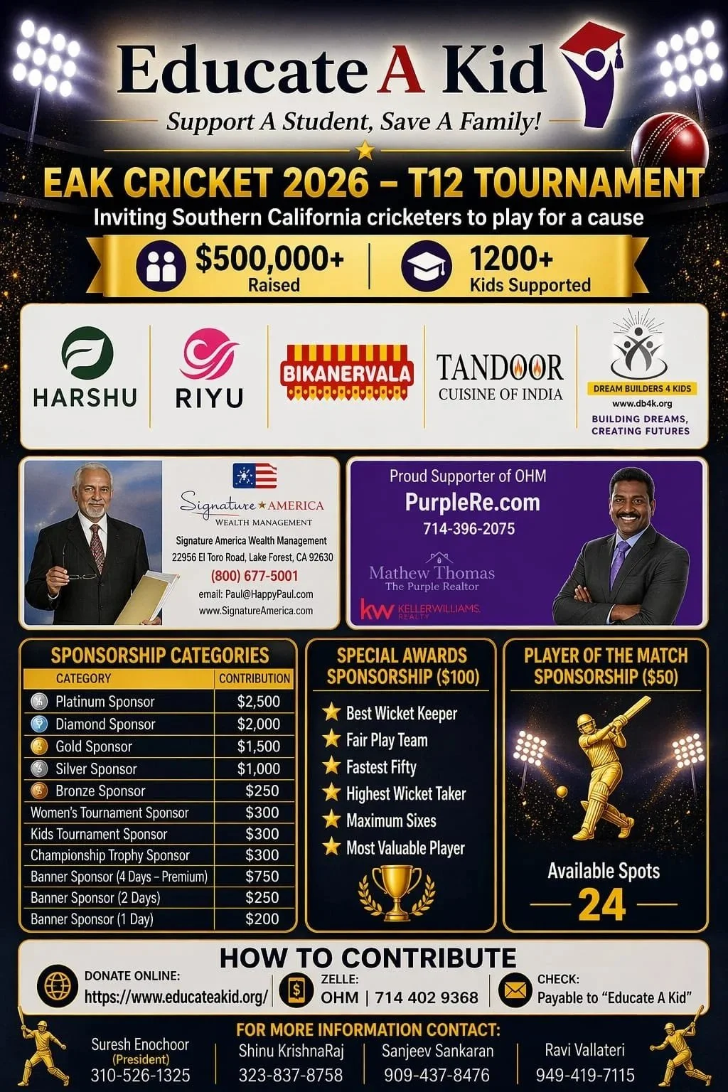 EAK Cricket 2026