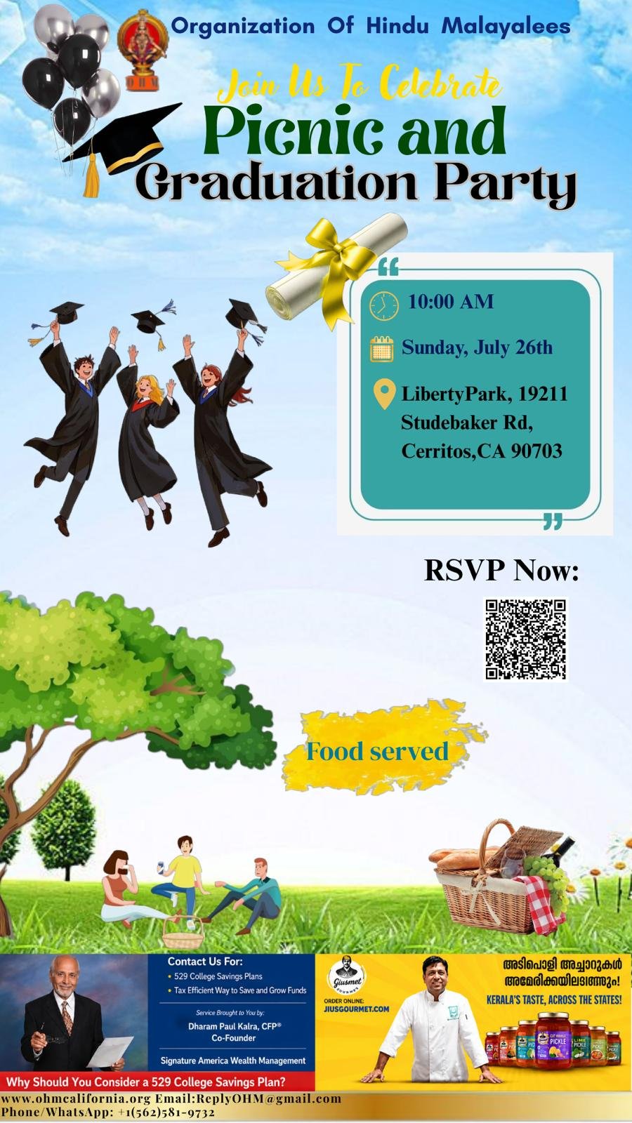 Picnic and Graduation Party