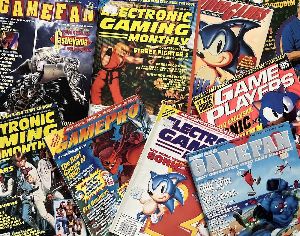 Video game magazines