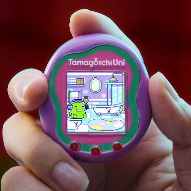 Tamagotchi Bandai Original Meets Pix Electronic Pet Machine Color Screen  Game Console Toys Children Kawaii Kids