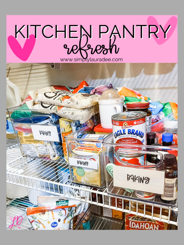 KITCHEN PANTRY REFRESH
