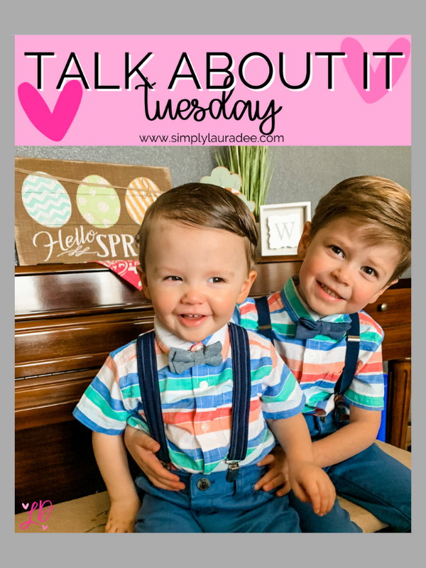 TALK ABOUT IT TUESDAY {MARCH 2022}