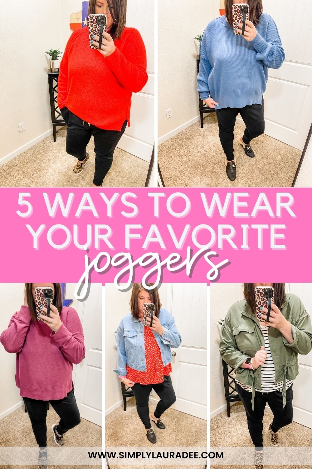 5 WAYS TO STYLE JOGGERS
