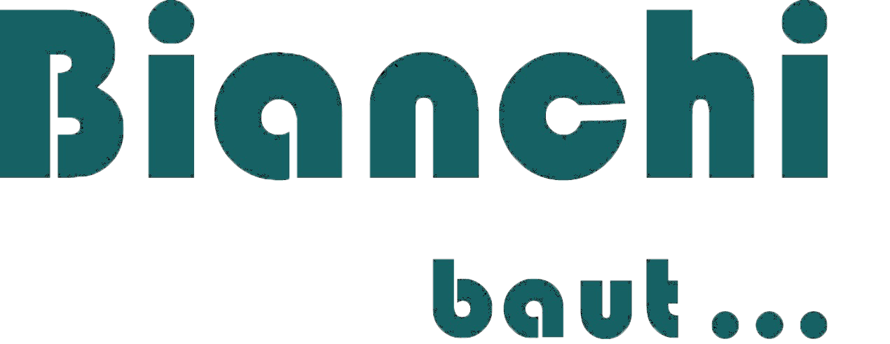 Der Text in dem Bild lautet 'Bianchibau'.