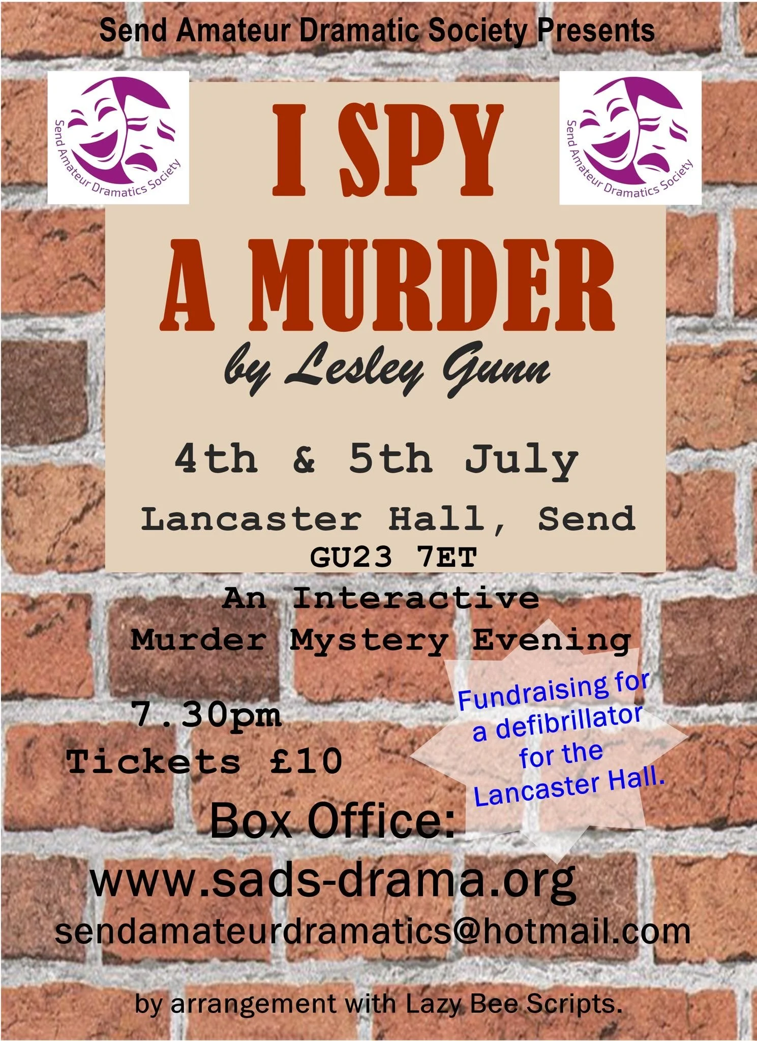 I Spy a Murder flyer.JPG