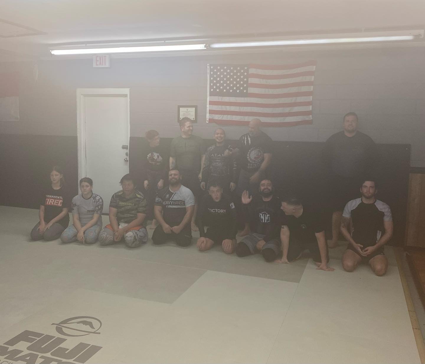 You know the training was good when the room looks like this afterwards. 🔥🥵