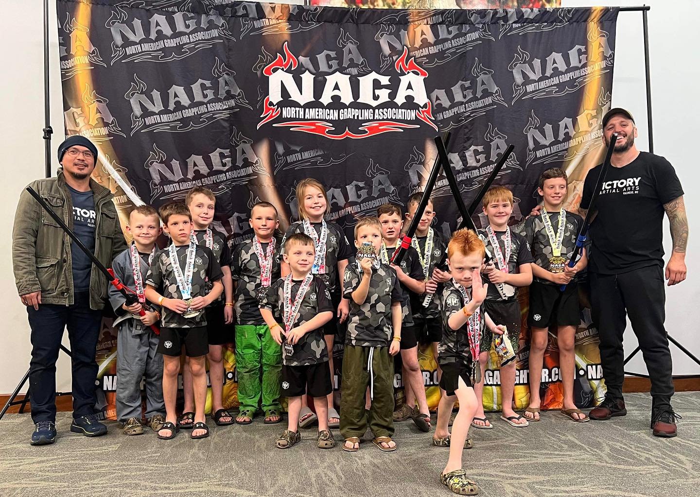 Just wrapped up another amazing tournament for the Victory squad. The kids competition team showed out today. 

12 competitors - 20 medals 🥇

8 gold 🥇
9 silver 🥈
3 bronze 🥉

3 of those were double gold. 

Liam 🥇🥇
Nolan 🥉
Axel 🥉
Shane 🥈
Adam 