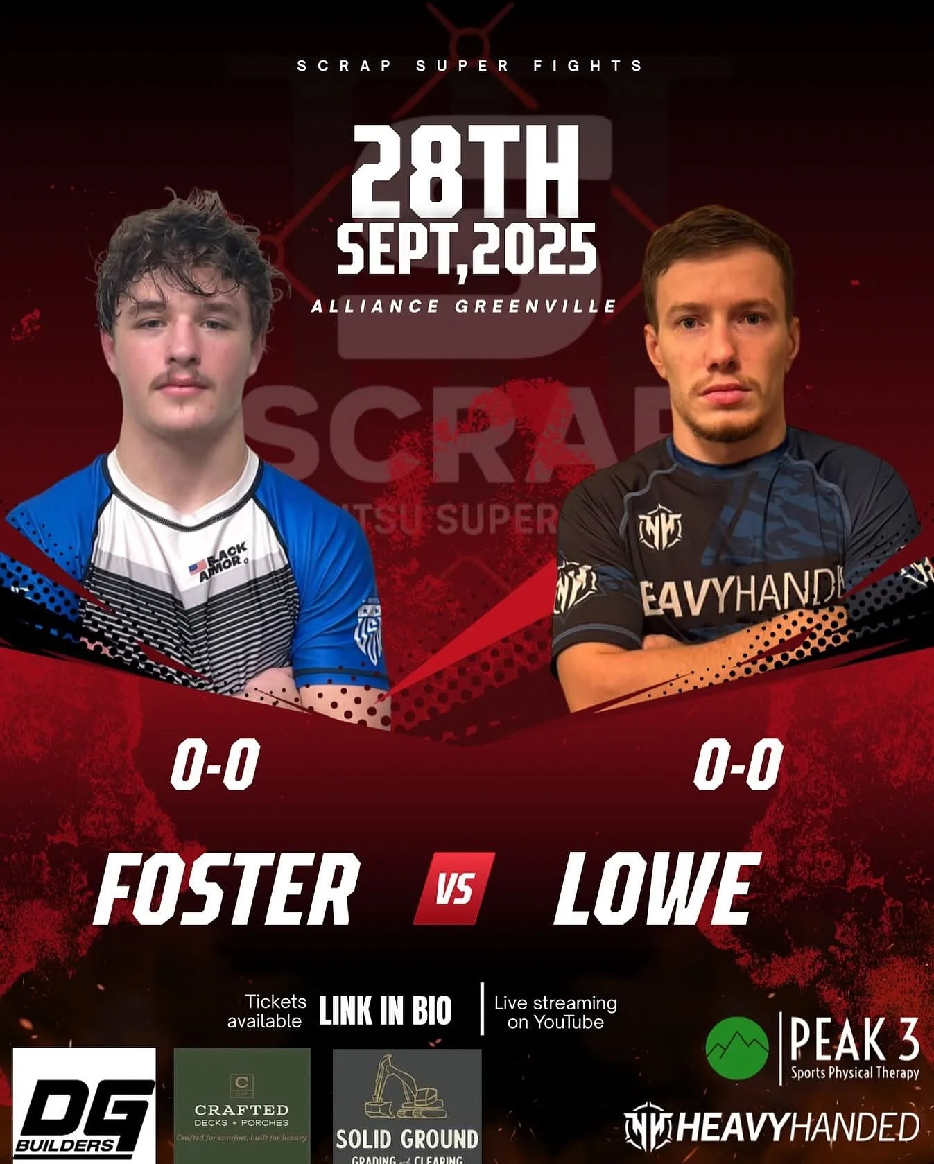 Good luck to Michael and Dalton today at Scrap Superfights!