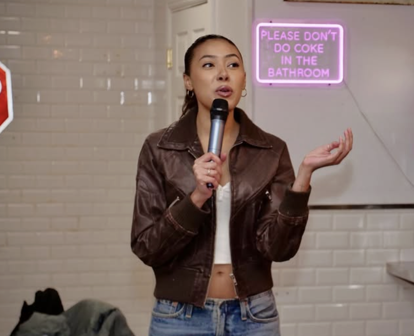 Sienna Hubert-Ross at Nolita Pizza!