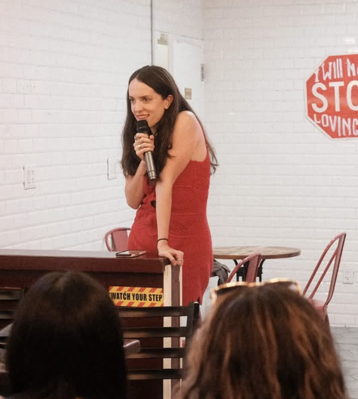 Amelia Ritthaler at Nolita Pizza!