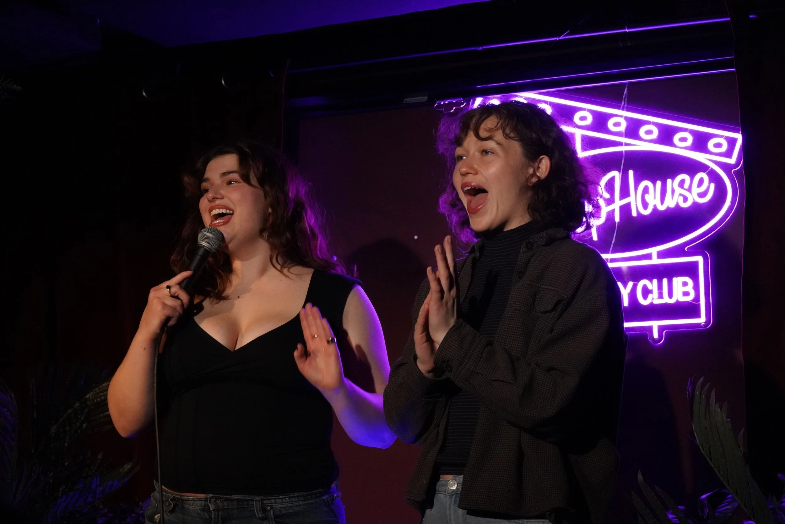 Alex Jenny + Alexis DeJoy at Flophouse Comedy Club!