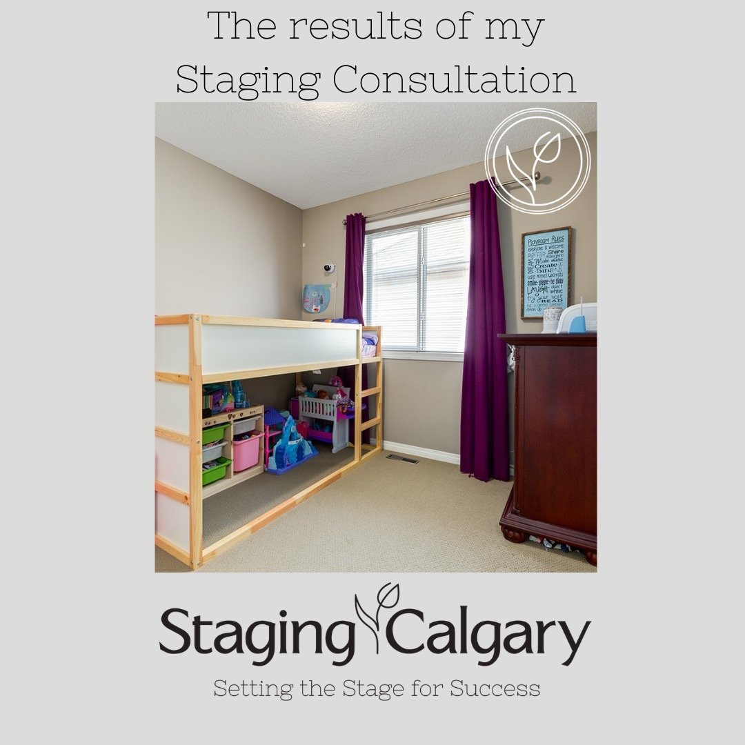 Before and after. Another amazing result of my advice during a home staging consultation. 

Living in a home while listing it to sell can be a stressful situation! Especially with young children that often have no idea what is going on. 

When sellin