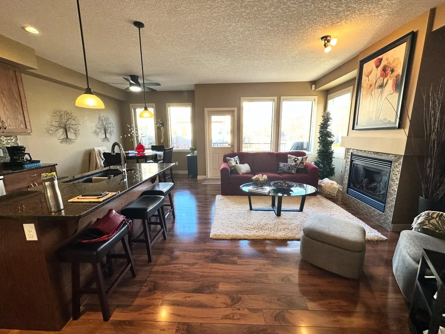 Being in the home staging industry for over 19 years you can run into people you assisted before!

After 15 years of assisting this lovely couple in Arbour Lake, I was invited back by the same Realtor! to prepare their home again for sale. How wonder