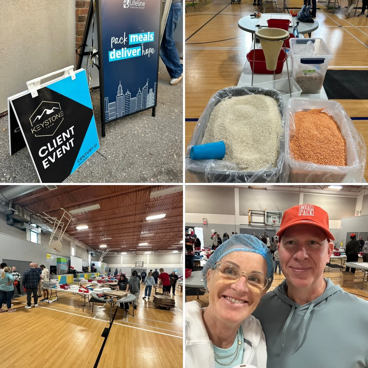 Every year we look forward to the invite from @kelly.in.yyc and @scruggsre to pack meals for Lifeline Canada!

With super speed this amazing group of volunteers packed 20,000 meals in 2 hours. Such an amazing result

From bags to boxes packed, it&rsq