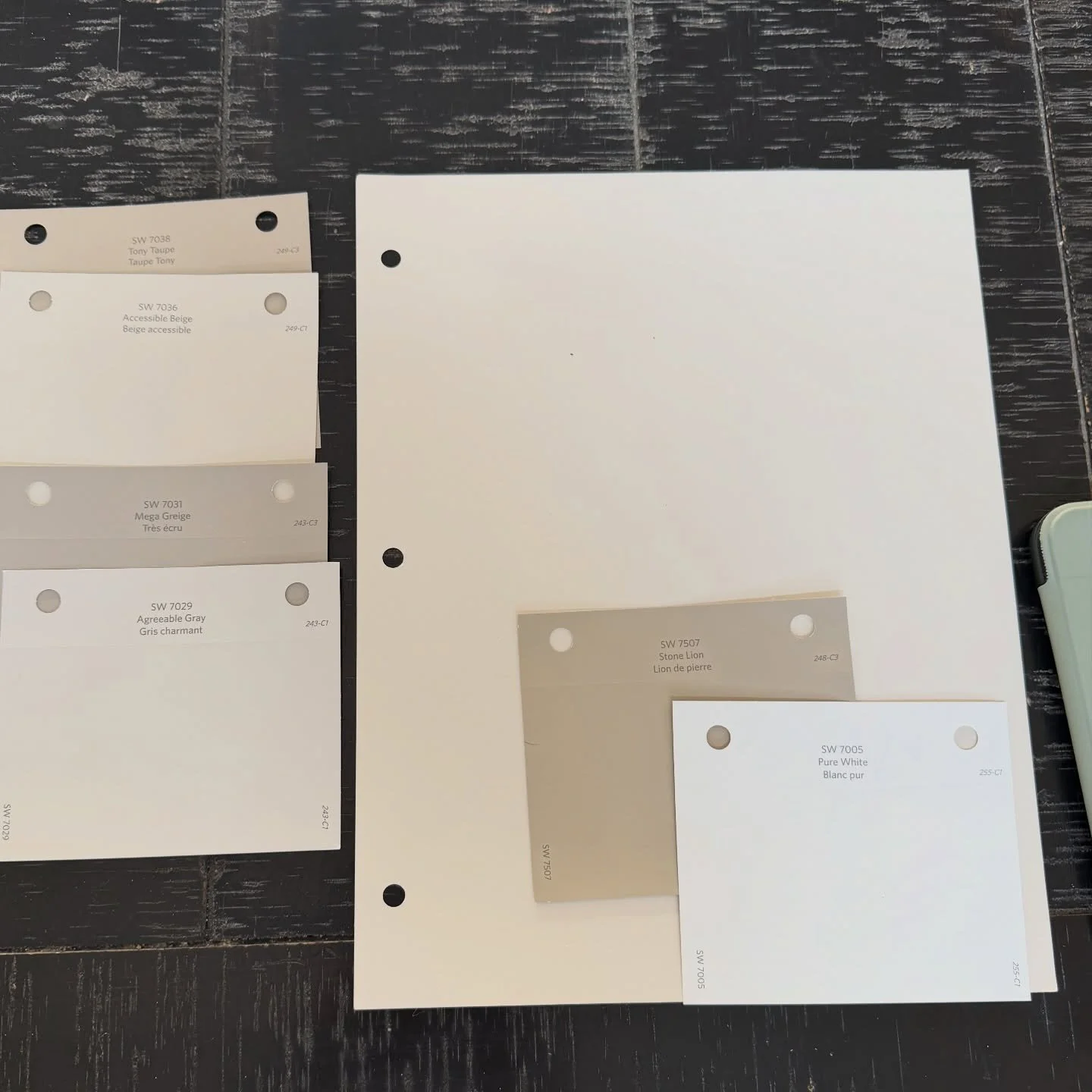 Three sets of options, one winner!

A great color consultation in Lynx Ridge this afternoon selecting wall and trim colors for a beautiful bungalow!

This amazing property will go from dusty rose to Natural Tan. Complimenting the woodwork, flooring a