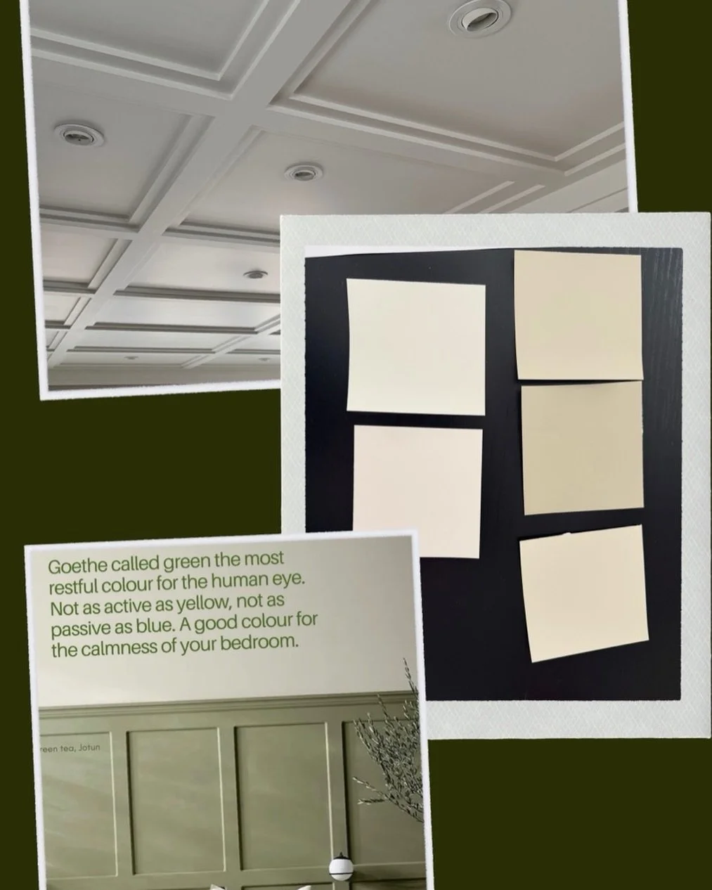 A great morning working with clients in Parkland, selecting colors to make their new home their own

They want to take their home from standard white and grey to cozy and moody. Replacing grey with Grassland Green to connect the beautiful location wi