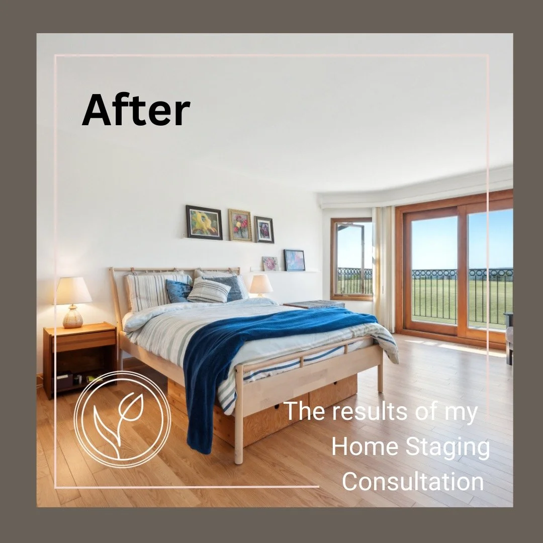 The primary bedroom isn&rsquo;t just another room&mdash;it&rsquo;s where buyers pause, exhale, and imagine themselves living there.

In this before + after, the goal was simple: create a space that feels calm, spacious, and intentional. By removing e