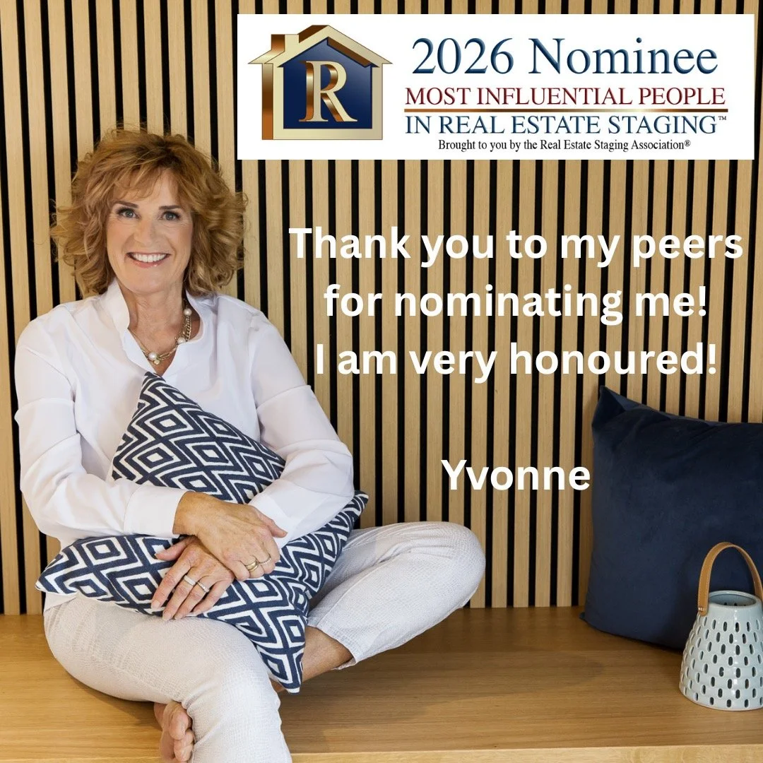 Did you get a chance to vote?I&rsquo;m so honoured to share that I&rsquo;ve been nominated again for Most Influential in Real Estate Staging 

What started as a passion for creating beautiful, welcoming spaces has grown into something so much bigger: